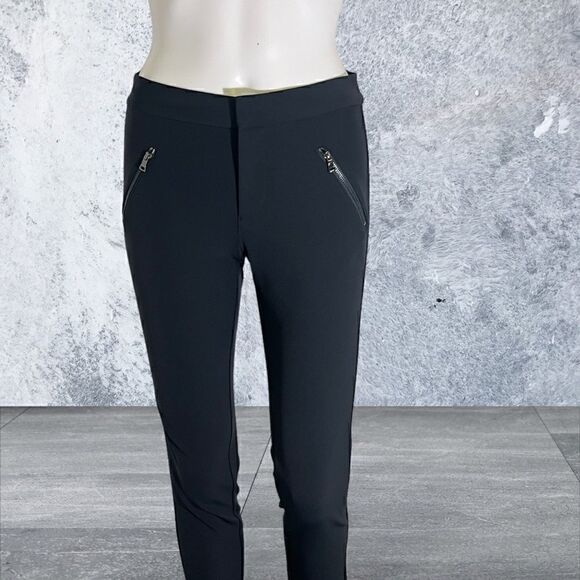 Rebecca Taylor Ava Techy Slim Pant In Navy - Picture 4 of 6